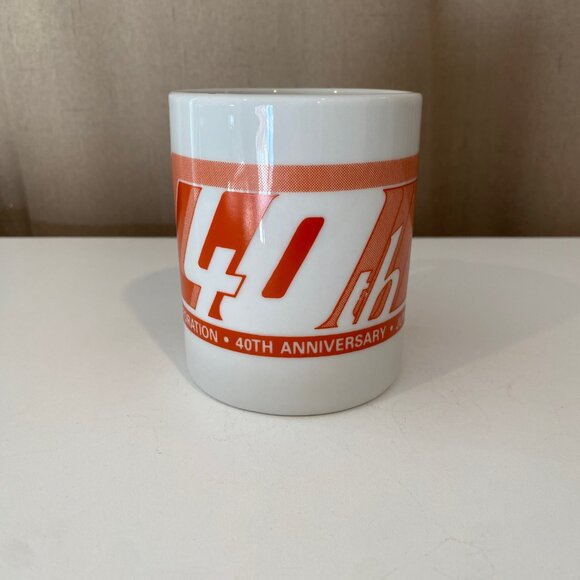 Vintage Vitro 40th Anniversary Coffee Mug‎ 1988 4” Ceramic Collectible - Picture 2 of 5